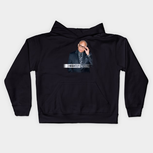 The Nightly Show with Larry Wilmore Kids Hoodie by Ria_Monte